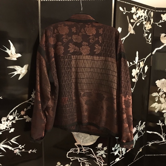 🐻 patchwork pattern coat trim - Picture 3 of 8